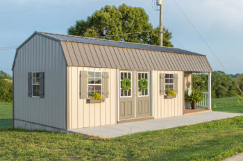 high barn lofted tiny home shell for sale