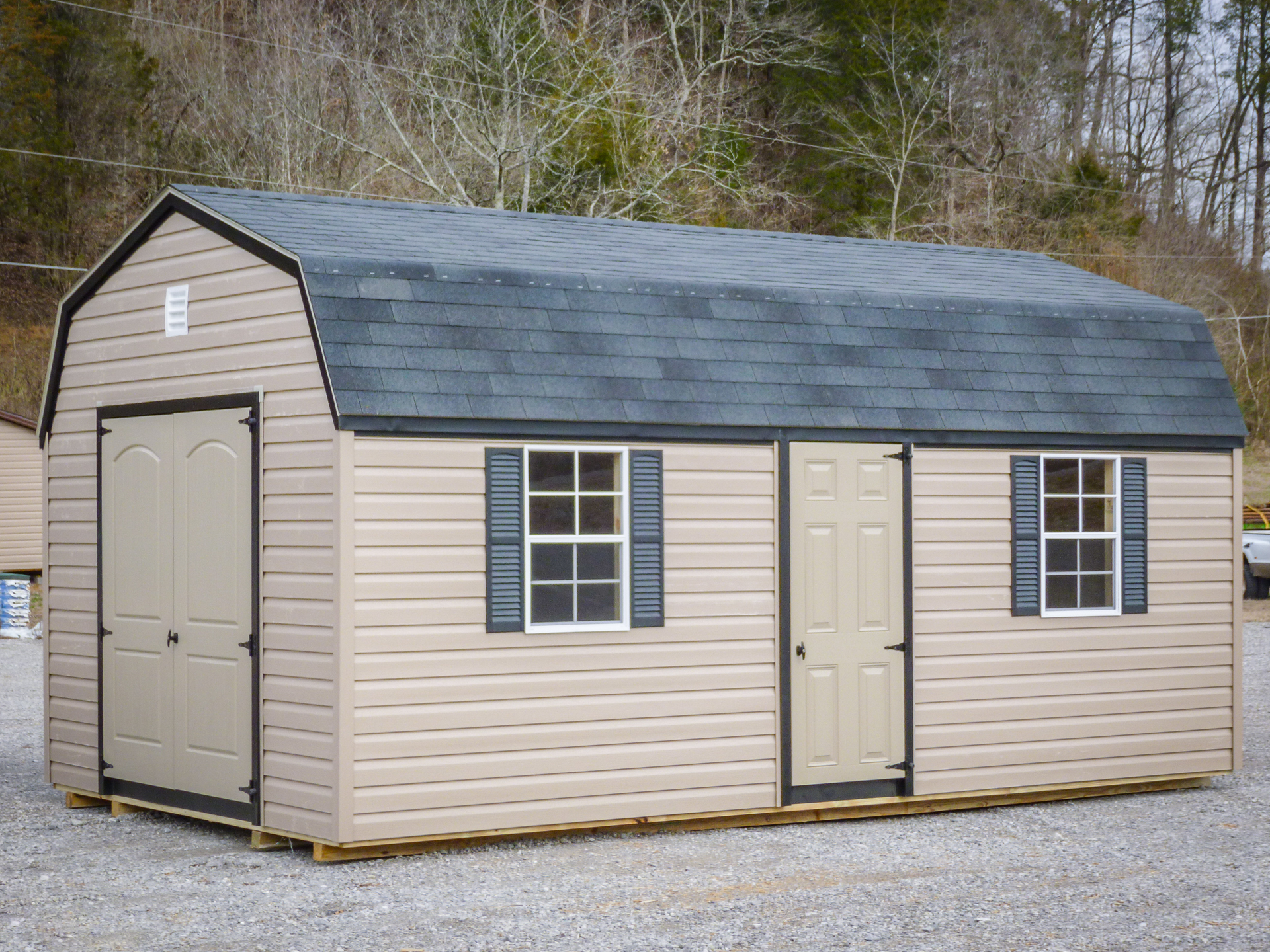 high-barn shed